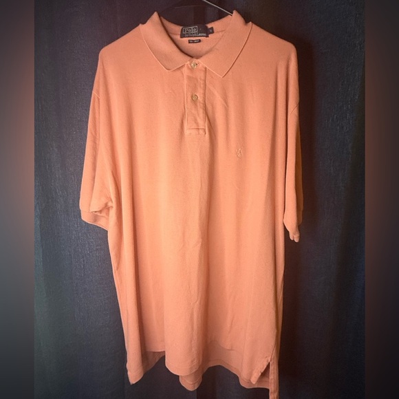 Men’s Coral Polo Shirt Size XL - Picture 1 of 2